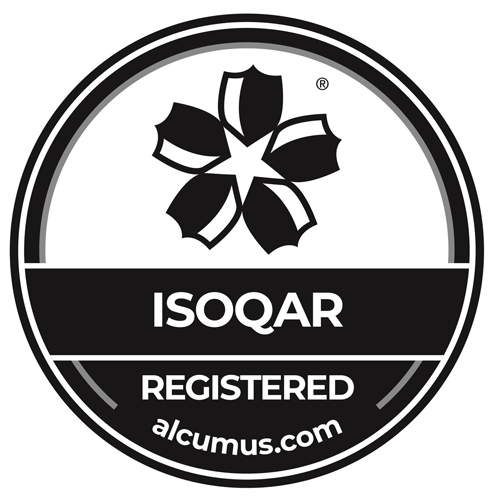 ISOQAR logo badge