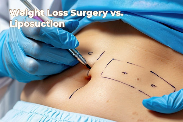 Weight Loss Surgery vs. Liposuction